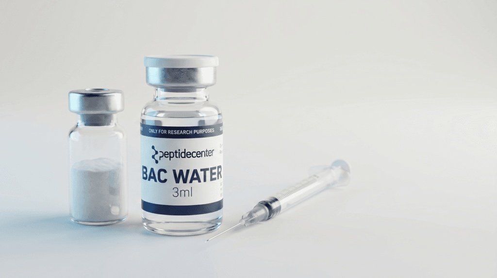 Peptides oplossen met bacteriostatisch water — reconstitutieprotocol