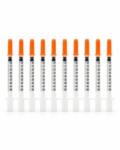 Reconstitutienaalden 0,5 ml 30G x 8 mm, 10 stuks
