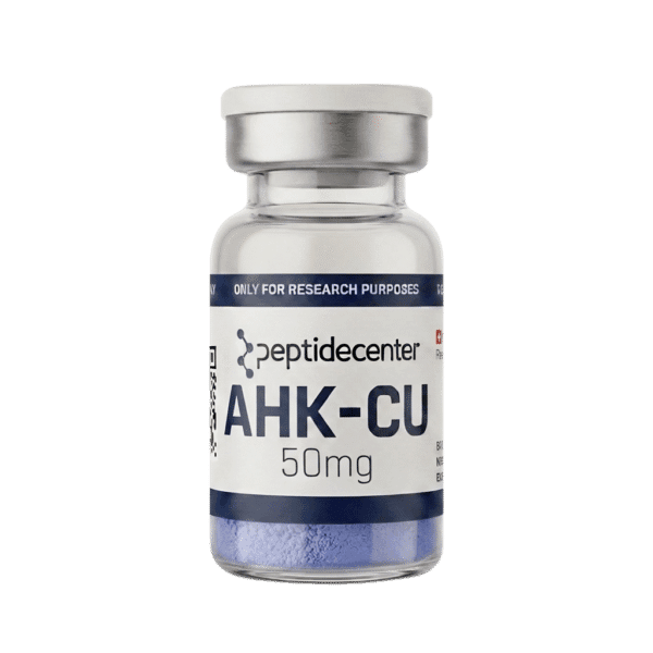 Flacon AHK-Cu 50 mg gevriesdroogd poeder van PeptideCenter